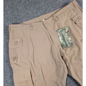 Clothing Arts Adventure Traveler Pick-Pocket Proof Khaki Pants Mens 38x34 NWT